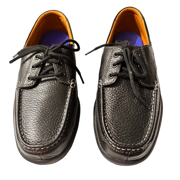 DR COMFORT Pebble Leather Lace Up Shoes Patrick #8510 Size 9.5 XW - Picture 2 of 9